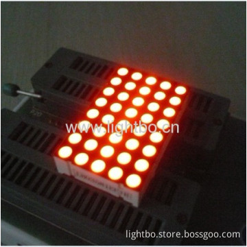 Ultra Brigt Orange High Efficiency 1.5" 3mm 5 X 8 Dot Matrix Led Display,23.5 X 37.6 X 8 Mm 